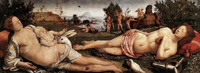 Piero di Cosimo Venus, Mars, and Cupid china oil painting image